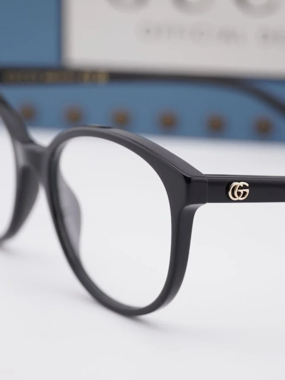 Gucci GG1996O 001 Square Eyeglasses - Black 54mm